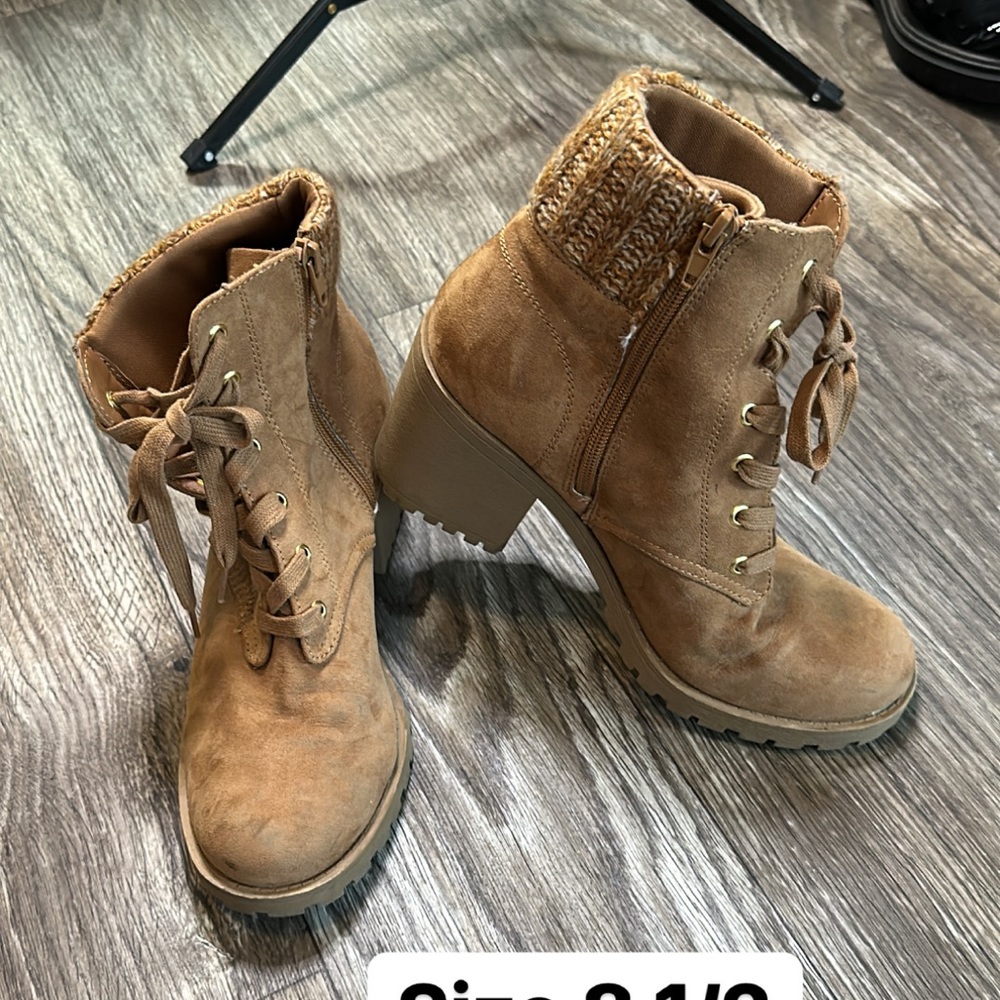 Brown boots